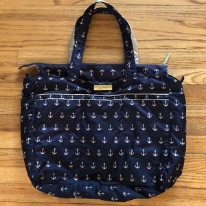 Ju ju be lightweight diaper bag/tote the Admiral
